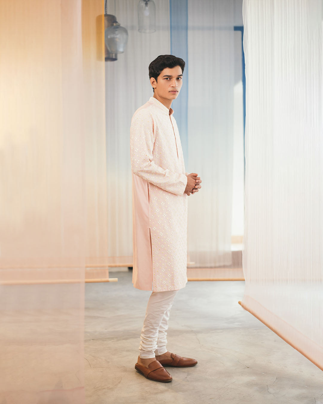 RUSSIAN SILK KURTA (MWKT19)