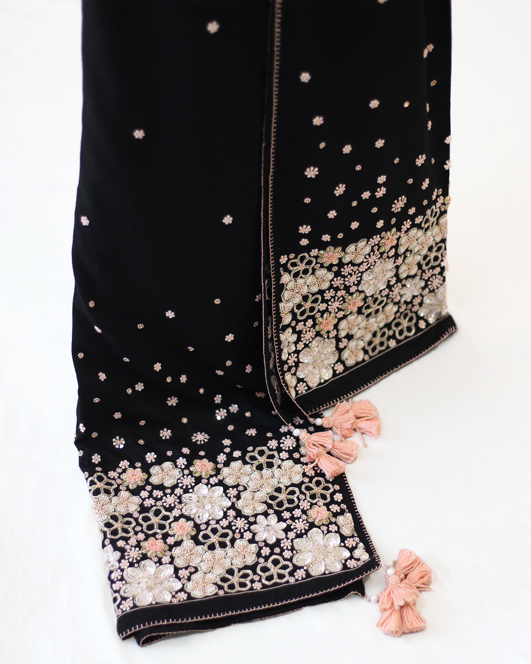 Floral Fusion Pashmina Shawl