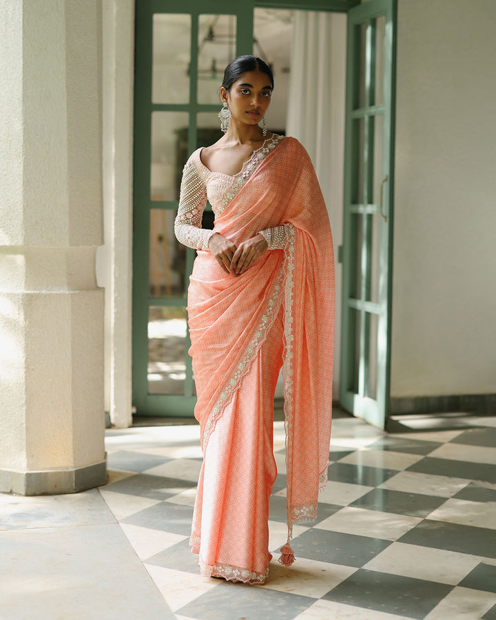 PALASH SAREE SET