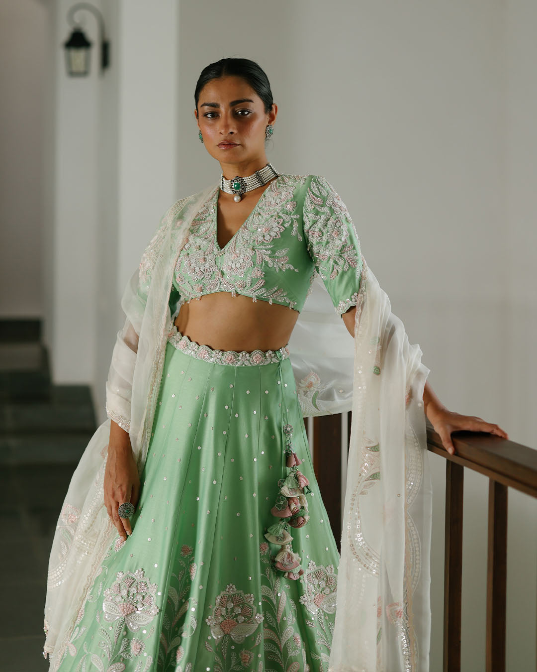 JADE GARDEN LEHENGA SET