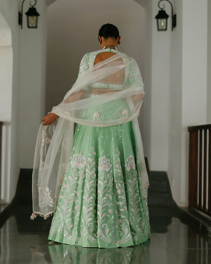 JADE GARDEN LEHENGA SET